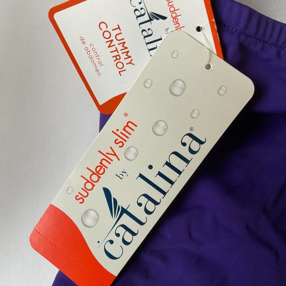 CATALINA Women's "Suddenly Slim"  Swinsuit NWT Size 10 - Picture 4 of 8
